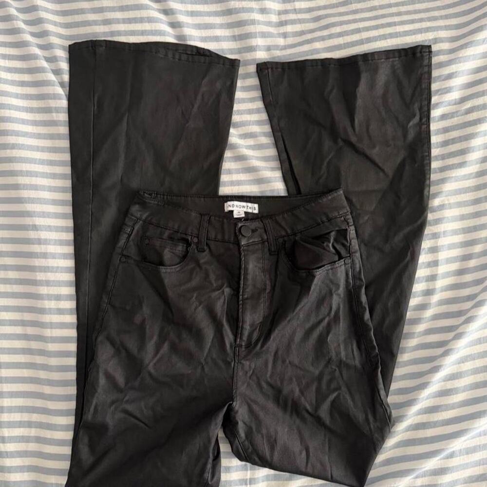 Black flare jeans size 29